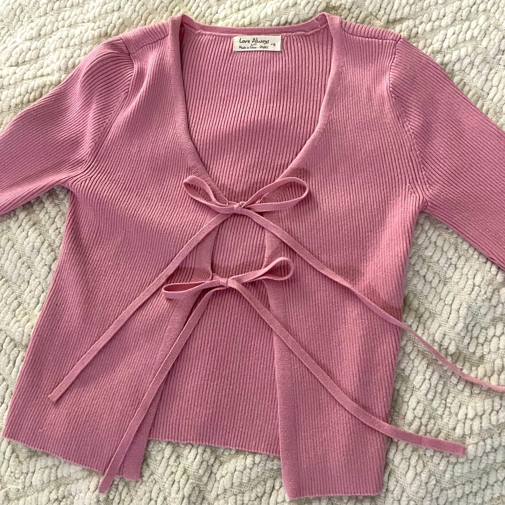 Coquette cardigan